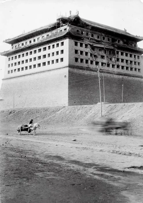 Framed Print : Tartar city walls, Peking, Beijing, China Framed Print : Tartar city walls, Peking, Beijing, China
