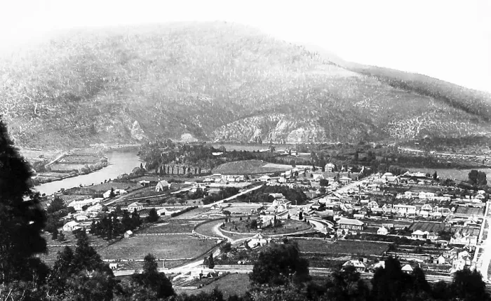 Framed Print : Tasmania New Norfolk pre 1900 Framed Print : Tasmania New Norfolk pre 1900