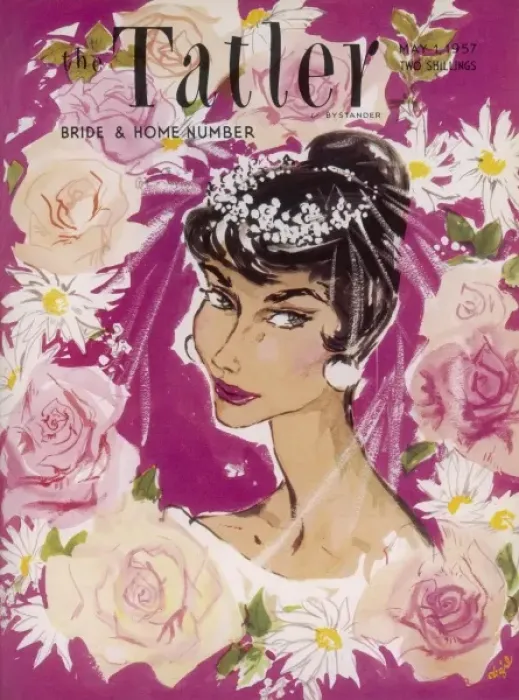 Framed Print : The Tatler Bride & home Number, 1 May 1957 Framed Print : The Tatler Bride & home Number, 1 May 1957