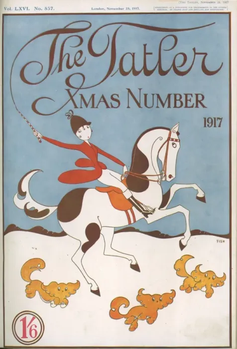 Framed Print : Tatler Christmas number 1917 Framed Print : Tatler Christmas number 1917