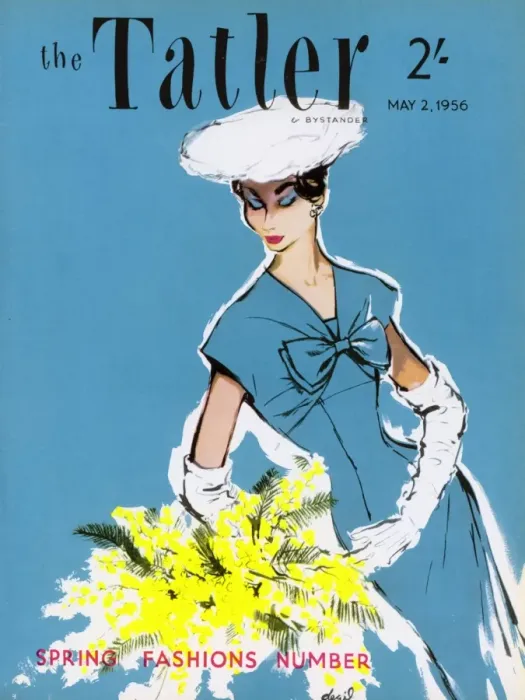 Framed Print : The Tatler front cover 1956 Framed Print : The Tatler front cover 1956