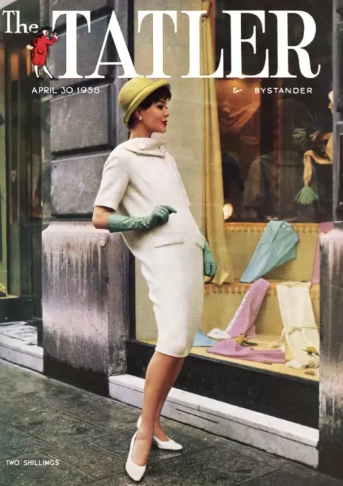 Framed Print : Tatler front cover, 1958 Framed Print : Tatler front cover, 1958