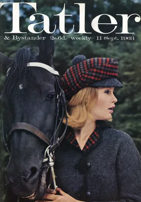 Framed Print : Tatler front cover, 1963 Framed Print : Tatler front cover, 1963
