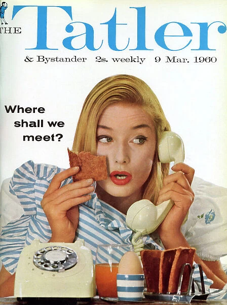 Tatler front cover, 9 March 1960