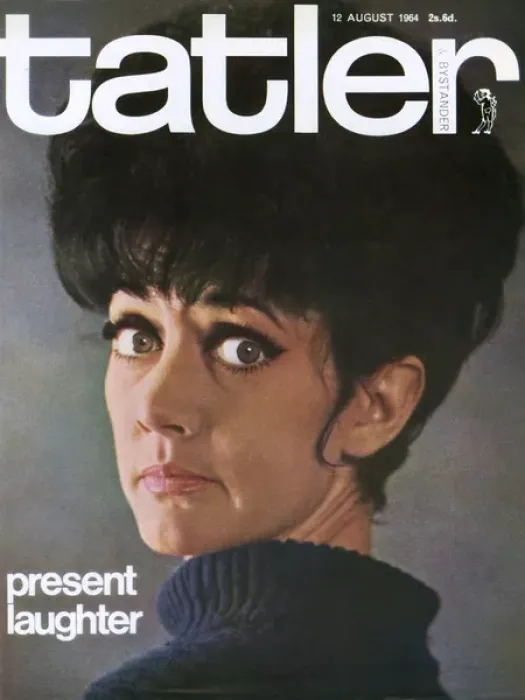 Framed Print : Tatler front cover, Amanda Barrie 1964 Framed Print : Tatler front cover, Amanda Barrie 1964