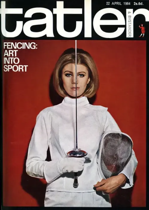 Framed Print : Tatler front cover, April 1964 Framed Print : Tatler front cover, April 1964