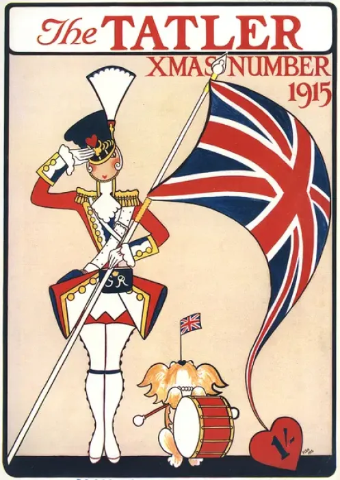Framed Print : Tatler front cover, Christmas number 1915 Framed Print : Tatler front cover, Christmas number 1915