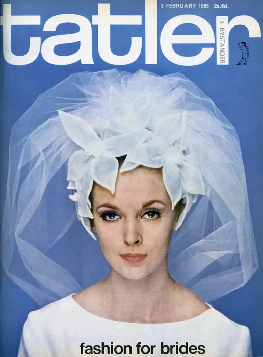 Framed Print : Tatler front cover - fashion for brides 1965 Framed Print : Tatler front cover - fashion for brides 1965