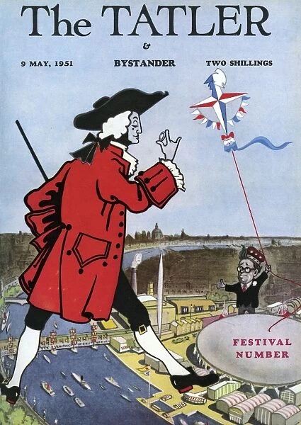 Tatler front cover, Festival of Britain number 1951