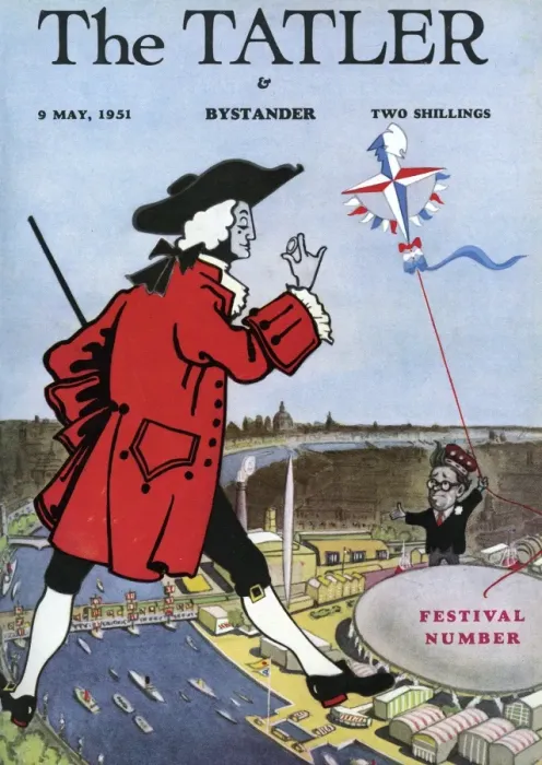Framed Print : Tatler front cover, Festival of Britain number 1951 Framed Print : Tatler front cover, Festival of Britain number 1951