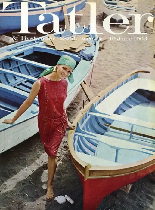 Framed Print : Tatler front cover, June 1963 Framed Print : Tatler front cover, June 1963