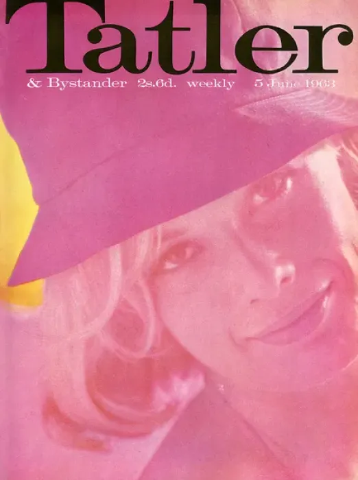 Framed Print : Tatler front cover, June 1963 Framed Print : Tatler front cover, June 1963