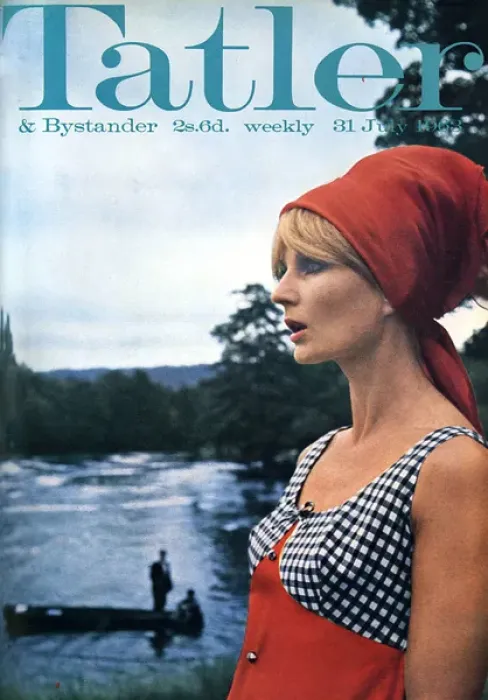 Framed Print : Tatler front cover, Marlow, Bucks, 1963 Framed Print : Tatler front cover, Marlow, Bucks, 1963