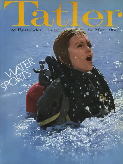 Framed Print : Tatler front cover, May 1963 Framed Print : Tatler front cover, May 1963