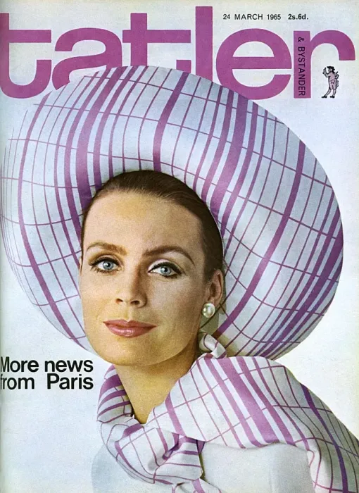 Framed Print : Tatler front cover - More News from Paris - 1965 Framed Print : Tatler front cover - More News from Paris - 1965