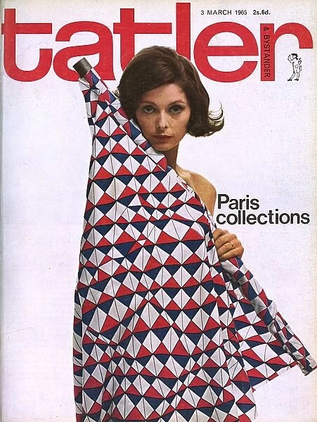 Tatler front cover - Paris Collections - 1965