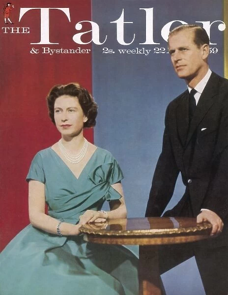 Tatler front cover: Queen Elizabeth II and Prince Philip
