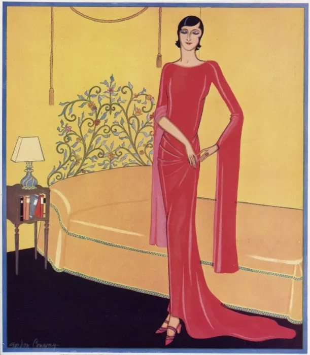 Framed Print : A Tatler Fashion, by Gordon Conway Framed Print : A Tatler Fashion, by Gordon Conway