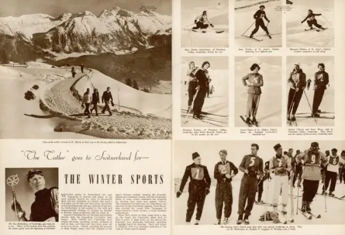Framed Print : The Tatler goes to Switzerland