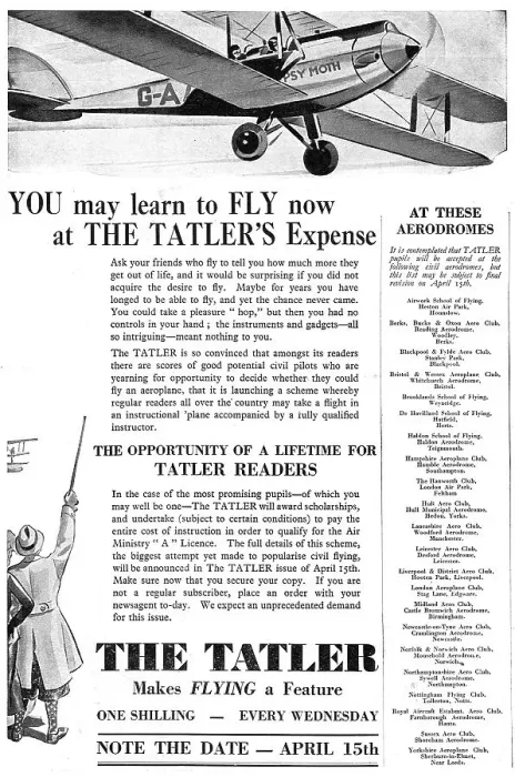 Framed Print : The Tatler. Making Britain Air Minded Framed Print : The Tatler. Making Britain Air Minded