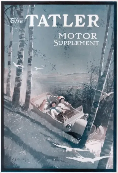 Framed Print : The Tatler Motor Supplement front cover, 1913 Framed Print : The Tatler Motor Supplement front cover, 1913