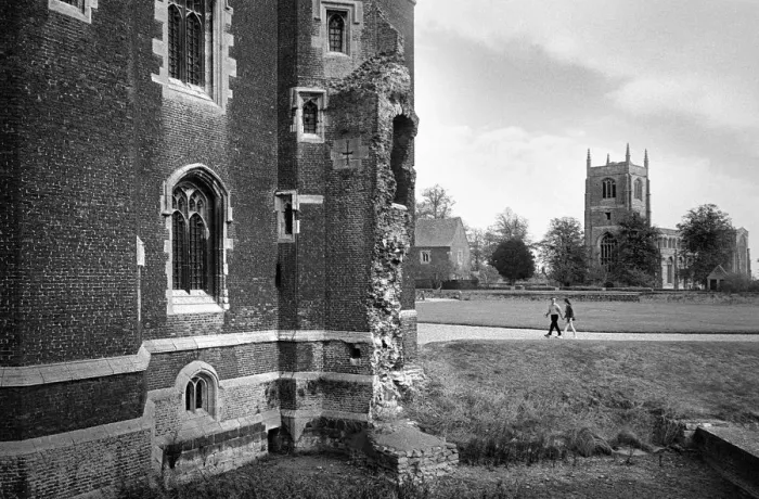 Framed Print : Tattersall Castle and Church, Tattersall, Lincolnshire Framed Print : Tattersall Castle and Church, Tattersall, Lincolnshire