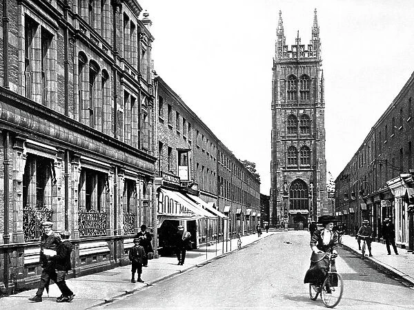 Taunton St. Mary's Church early 1900s