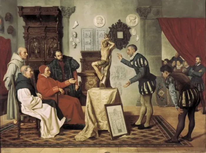 Framed Print : TAVERA, Juan Pardo de (1472-1545); BERRUGUETE Framed Print : TAVERA, Juan Pardo de (1472-1545); BERRUGUETE