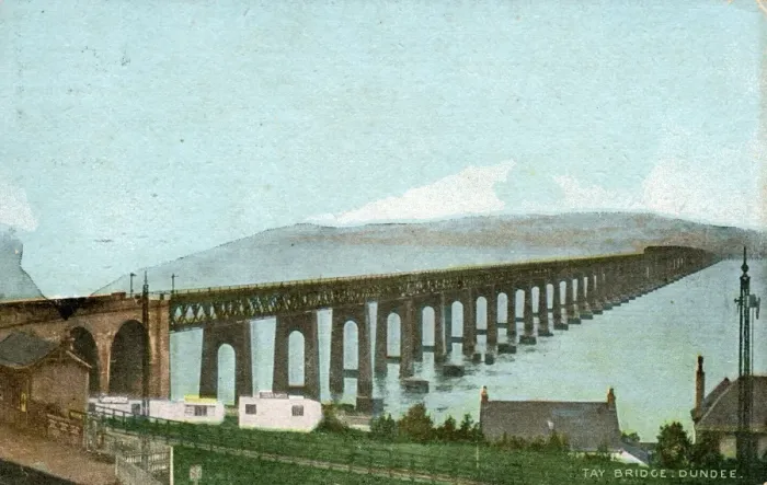 Framed Print : Tay Railway Bridge, Dundee, Aberdeenshire Framed Print : Tay Railway Bridge, Dundee, Aberdeenshire