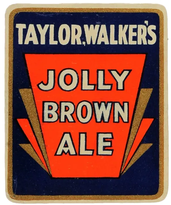 Framed Print : Taylor, Walker's Jolly Brown Ale Framed Print : Taylor, Walker's Jolly Brown Ale