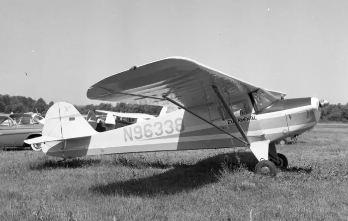 Framed Print : Taylorcraft BC12-D N96338 Framed Print : Taylorcraft BC12-D N96338