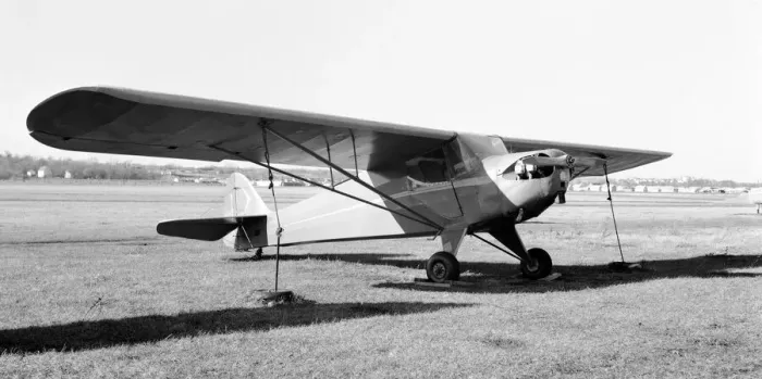 Framed Print : Taylorcraft A N19843 Framed Print : Taylorcraft A N19843