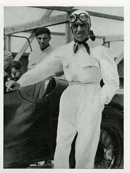 Tazio Nuvolari, motor racing driver