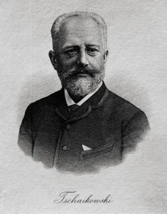 Framed Print : TCHAIKOVSKY, Pyotr Ilych (1840-1893). Russian Framed Print : TCHAIKOVSKY, Pyotr Ilych (1840-1893). Russian