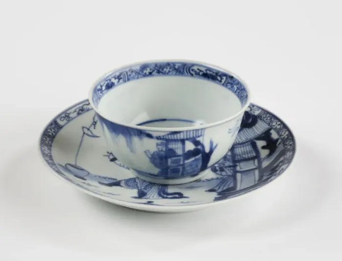 Framed Print : Tea bowl and saucer Framed Print : Tea bowl and saucer