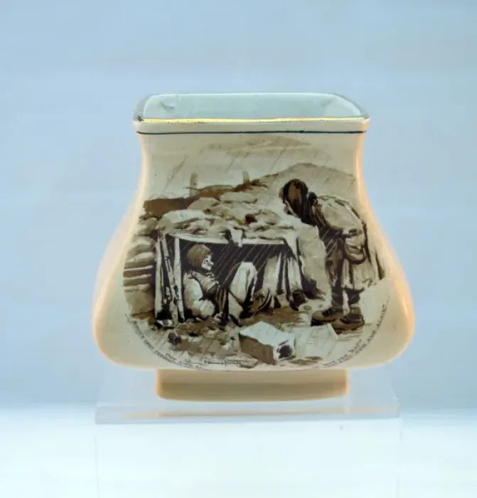Framed Print : Tea caddy - Bairnsfatherware Framed Print : Tea caddy - Bairnsfatherware