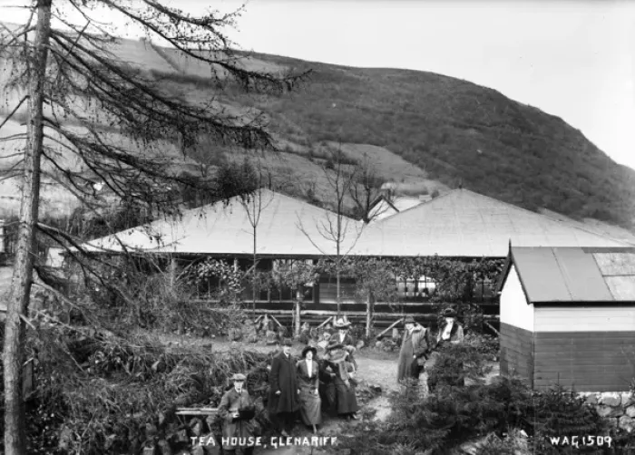 Framed Print : Tea House, Glenariff Framed Print : Tea House, Glenariff