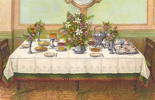 Tea Table Setting