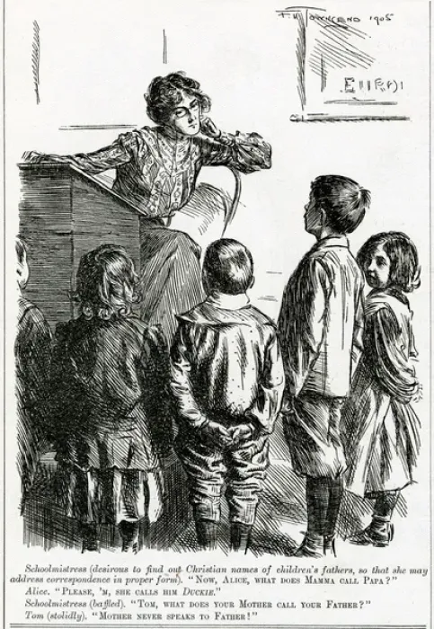 Framed Print : Teacher quizzes pupils Framed Print : Teacher quizzes pupils