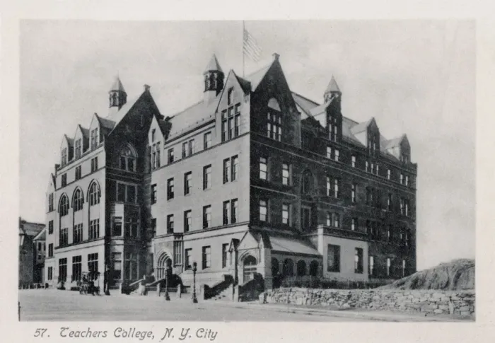 Framed Print : Teachers College Main Building in New York City, USA Framed Print : Teachers College Main Building in New York City, USA