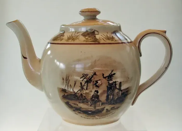 Framed Print : Teapot - A Souvenir of the Great War Framed Print : Teapot - A Souvenir of the Great War
