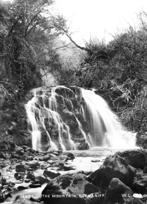 Framed Print : Tears of the Mountain, Glenariff Framed Print : Tears of the Mountain, Glenariff
