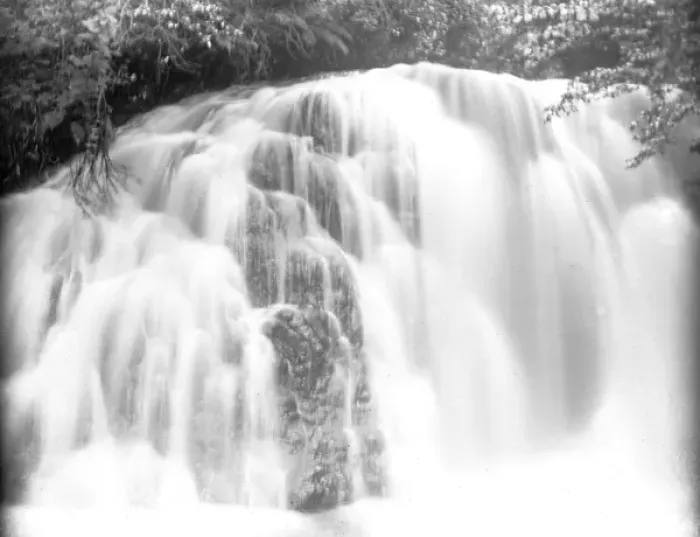 Framed Print : The Tears of the mountain waterfall, Glenariff Framed Print : The Tears of the mountain waterfall, Glenariff
