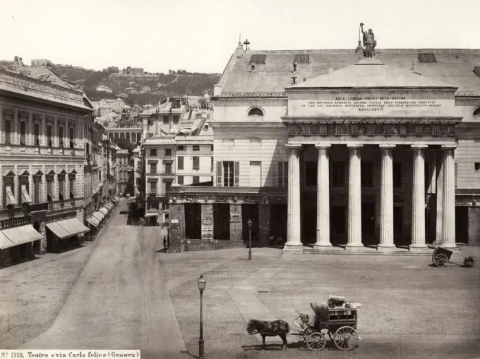 Framed Print : The Teatro Carlo Felice, opera house, Genoa, Italy Framed Print : The Teatro Carlo Felice, opera house, Genoa, Italy