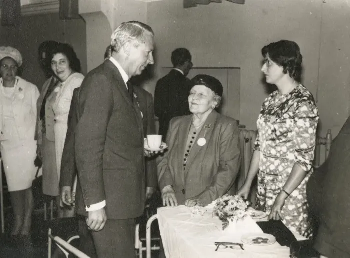 Framed Print : Ted Heath at a Conservative Party event Framed Print : Ted Heath at a Conservative Party event