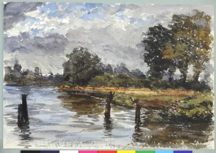 Framed Print : Teddington Framed Print : Teddington