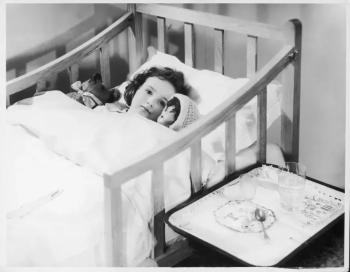 Framed Print : Teddy in Bed Framed Print : Teddy in Bed