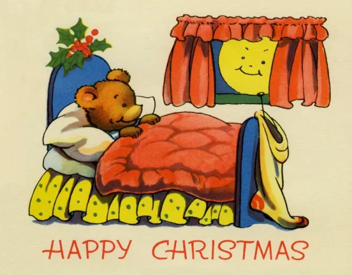 Framed Print : Teddy waiting for Santa Framed Print : Teddy waiting for Santa