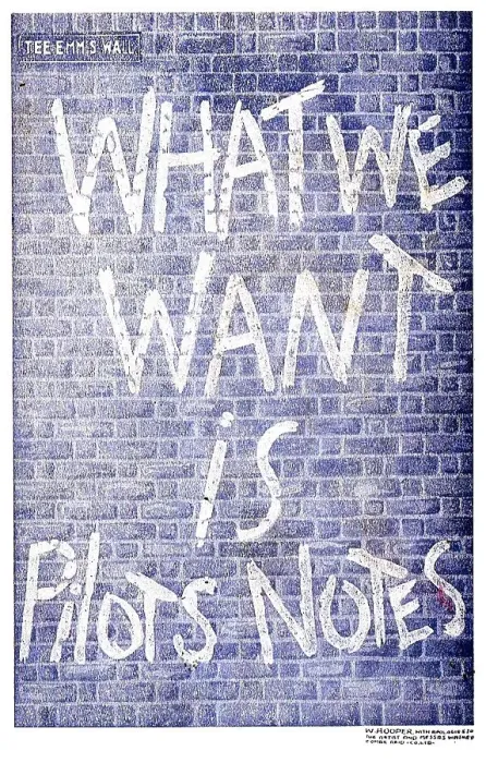 Framed Print : Tee Emm Pilots Notes Spoof Ads - Watneys Framed Print : Tee Emm Pilots Notes Spoof Ads - Watneys
