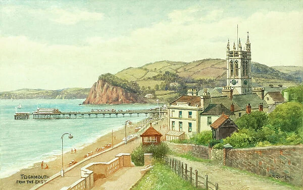 Teignmouth, Devon, viewed from the east